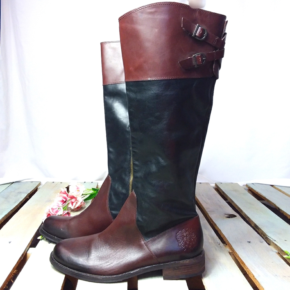 Vince Camuto Boots Keaton Tall Riding Leather